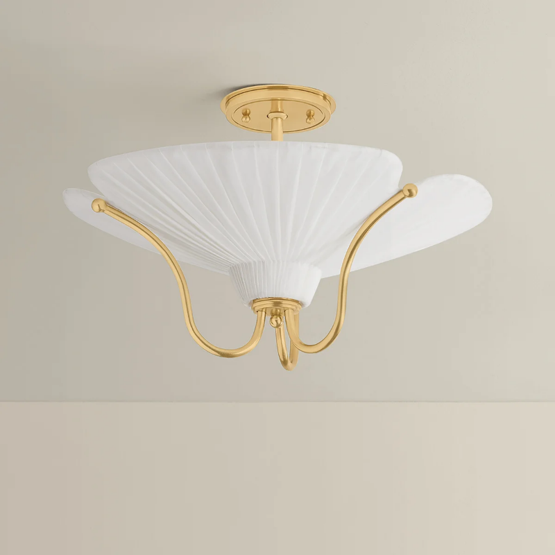 Hudson Valley AH4619 Gerhard 3-lt 18" Semi Flush Mount