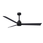 Matthews Fan Atlas Alessandra 56" Indoor/Outdoor Ceiling Fan - Matte Black/Matte Black