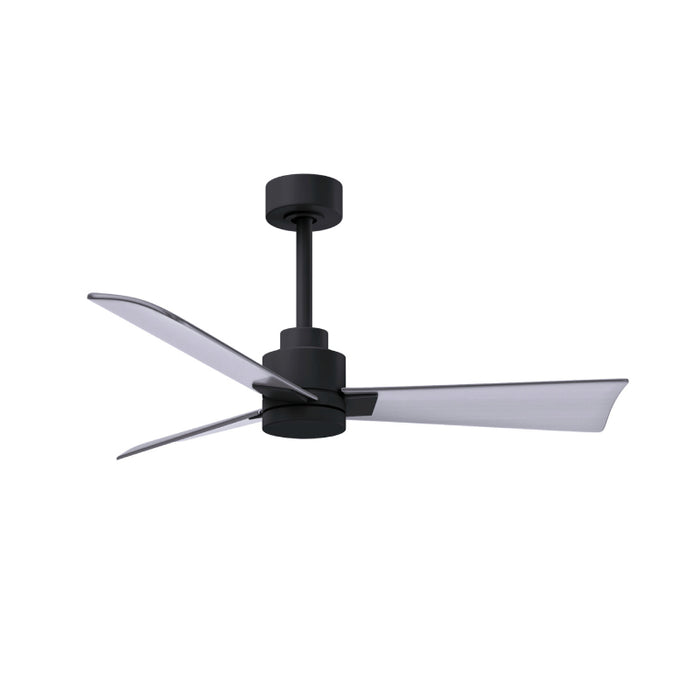 Matthews Fan Atlas Alessandra 42" Ceiling Fan - Matte Black/Brushed Nickel