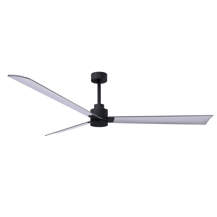 Matthews Fan Atlas Alessandra 72" Indoor/Outdoor Ceiling Fan - Matte Black/Brushed Nickel
