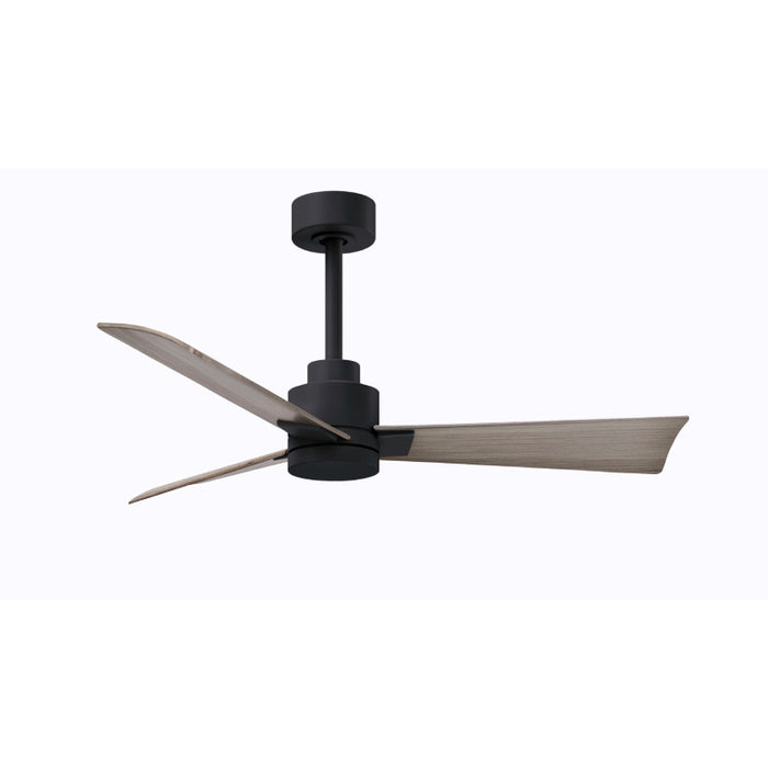 Matthews Fan Atlas Alessandra 42" Ceiling Fan - Matte Black/Gray Ash