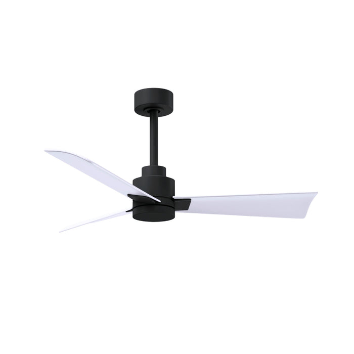 Matthews Fan Atlas Alessandra 42" Ceiling Fan - Matte Black/Matte White