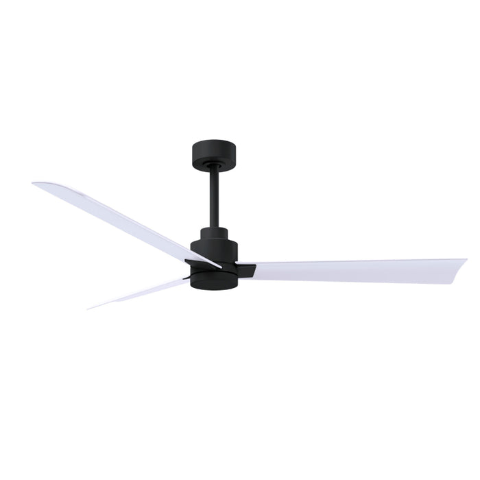 Matthews Fan Atlas Alessandra 56" Indoor/Outdoor Ceiling Fan - Matte Black/Matte White