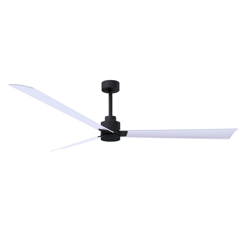 Matthews Fan Atlas Alessandra 72" Indoor/Outdoor Ceiling Fan - Matte Black/Matte White