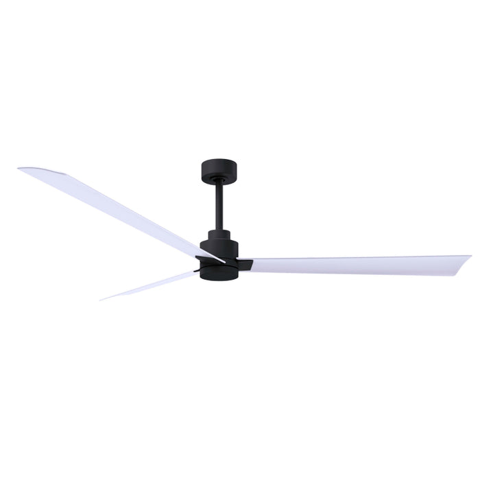 Matthews Fan Atlas Alessandra 72" Indoor/Outdoor Ceiling Fan - Matte Black/Matte White