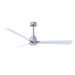 Matthews Fan Atlas Alessandra 56" Indoor/Outdoor Ceiling Fan - Brushed Nickel/Matte White