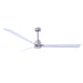 Matthews Fan Atlas Alessandra 72" Indoor/Outdoor Ceiling Fan - Brushed Nickel/Matte White