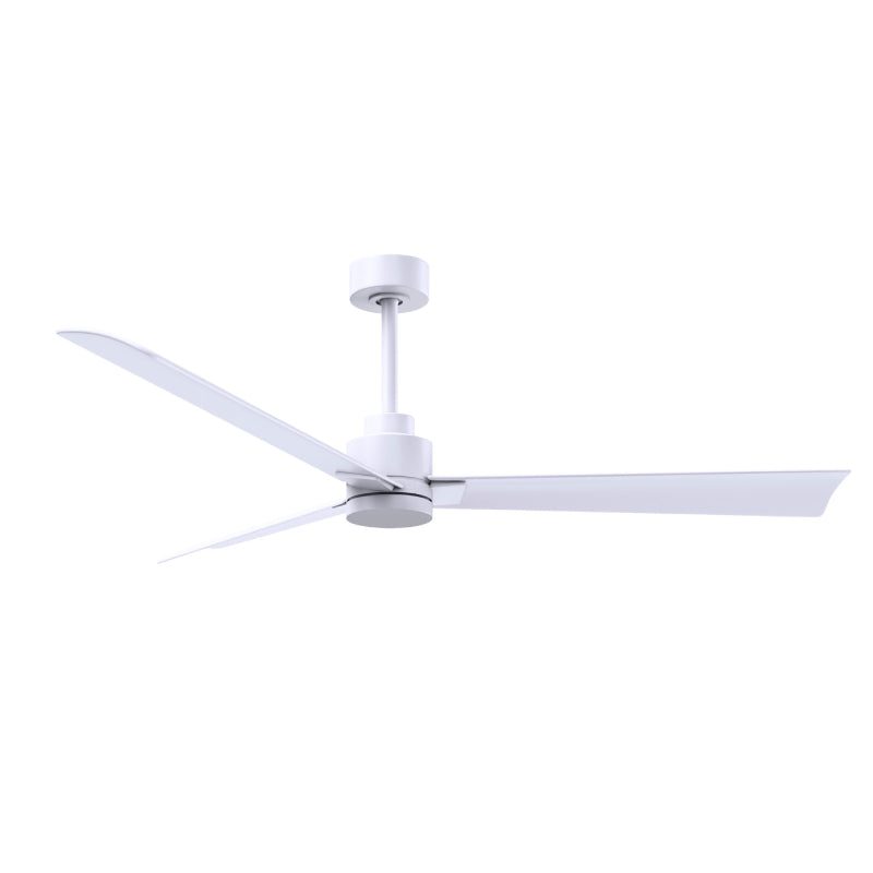 Matthews Fan Atlas Alessandra 56" Indoor/Outdoor Ceiling Fan - Matte White/Matte White