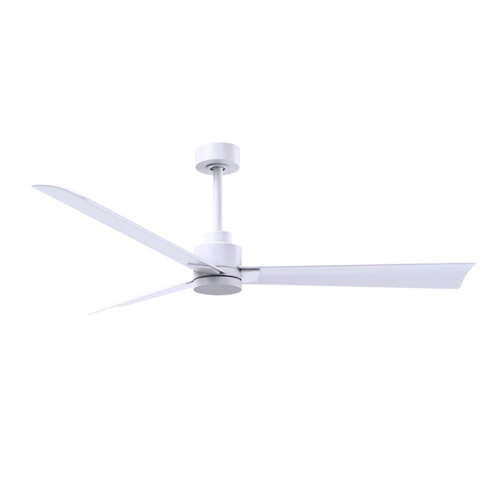 Matthews Fan Atlas Alessandra 56" Indoor/Outdoor Ceiling Fan - Matte White/Matte White