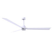 Matthews Fan Atlas Alessandra 72" Indoor/Outdoor Ceiling Fan - Matte White/Matte White