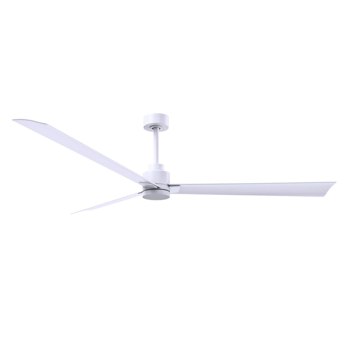 Matthews Fan Atlas Alessandra 72" Indoor/Outdoor Ceiling Fan - Matte White/Matte White