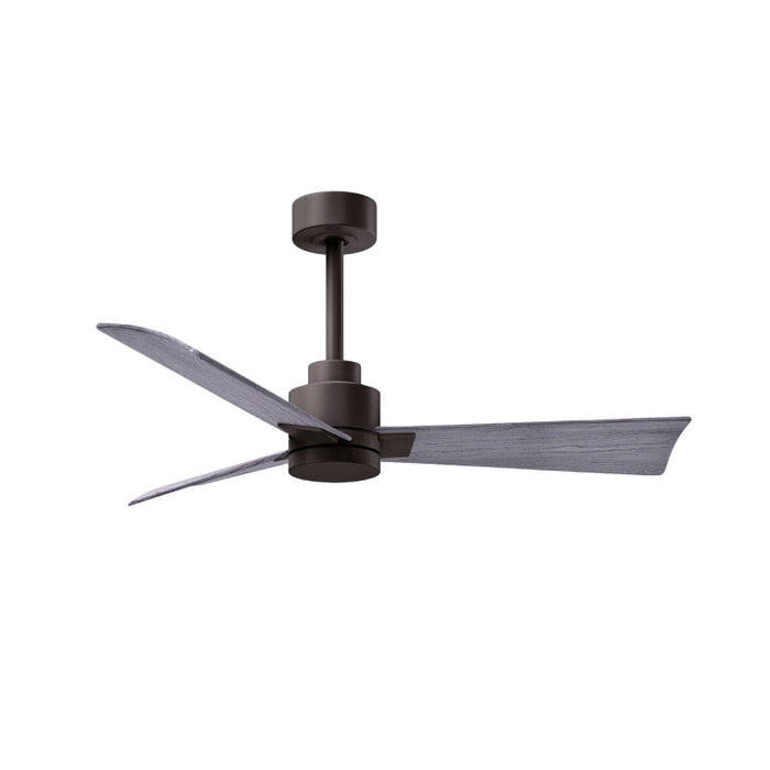 Matthews Fan Atlas Alessandra 42" Ceiling Fan - Textured Bronze/Barn Wood