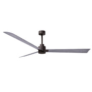 Matthews Fan Atlas Alessandra 72" Indoor/Outdoor Ceiling Fan - Textured Bronze/Barn Wood
