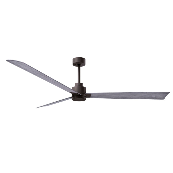 Matthews Fan Atlas Alessandra 72" Indoor/Outdoor Ceiling Fan - Textured Bronze/Barn Wood