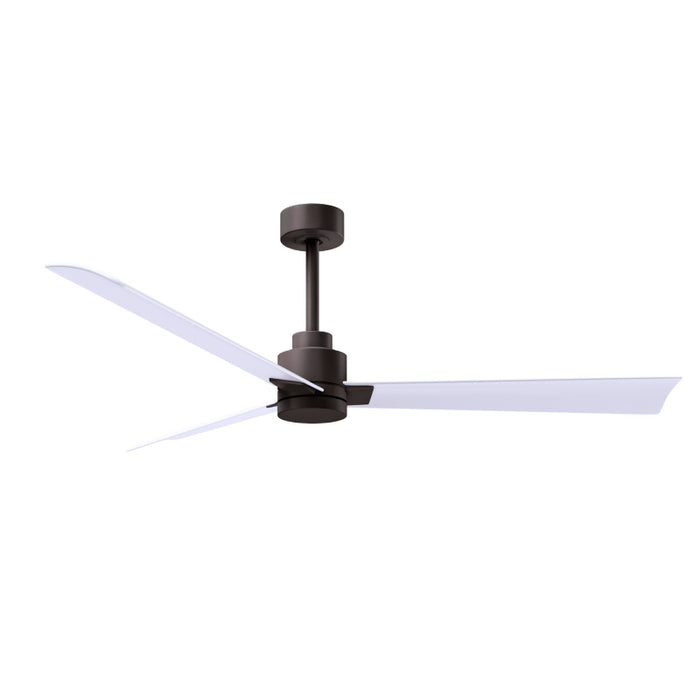 Matthews Fan Atlas Alessandra 56" Indoor/Outdoor Ceiling Fan - Textured Bronze/Matte White