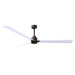 Matthews Fan Atlas Alessandra 72" Indoor/Outdoor Ceiling Fan - Textured Bronze/Matte White