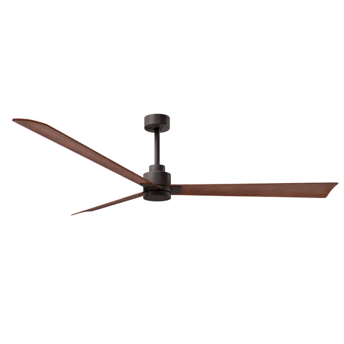 Matthews Fan Atlas Alessandra 72" Indoor/Outdoor Ceiling Fan - Textured Bronze/Walnut