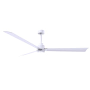 Matthews Fan Atlas Alessandra-LK 72" Ceiling Fan with LED Light - Matte White/Matte White