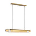 Visual Comfort AKLS675 Ambrose 36" LED Chandelier - Hand-Rubbed Antique Brass
