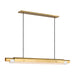 Visual Comfort AKLS676 Ambrose 54" LED Chandelier - Hand-Rubbed Antique Brass
