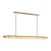 Visual Comfort AKLS677 Ambrose 72" LED Chandelier - Hand-Rubbed Antique Brass