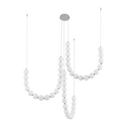Alora CH321803 Akoya 54" LED Chandelier with Remote Driver