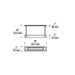 Visual Comfort AKPC684 Capa 1-lt 18" LED Picture Light, Warm Dim