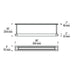 Visual Comfort AKPC686 Capa 1-lt 36" LED Picture Light, Warm Dim
