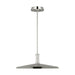 Visual Comfort AKPD682 Saucer Direct 1-lt 18" LED Pendant - Polished Nickel