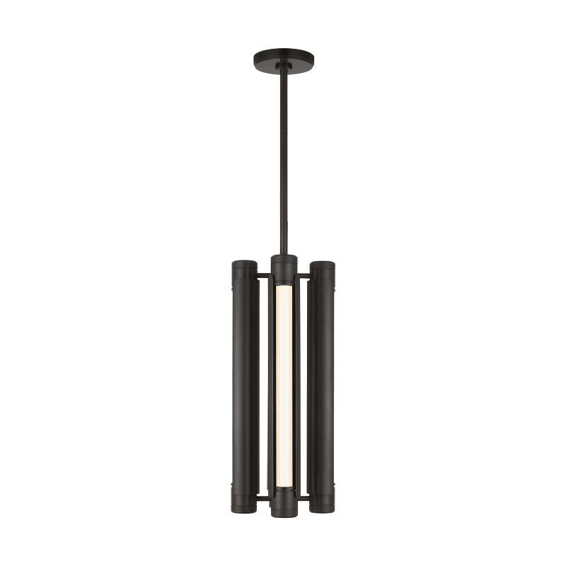 Visual Comfort AKPD690 Capa 4-lt 10" LED Pendant - Bronze