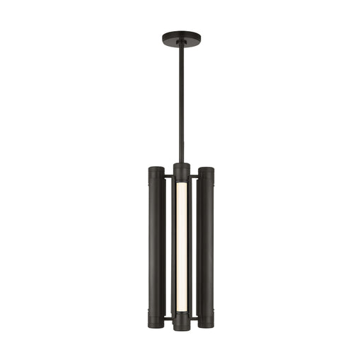 Visual Comfort AKPD690 Capa 4-lt 10" LED Pendant - Bronze