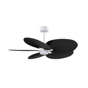Matthews Fan Atlas Alessandra Tropical 48" Indoor/Outdoor Ceiling Fan - Matte White/Matte Black