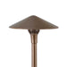 Focus Industries AL17LEDP 8" LED China Hat Area Light - Bronze