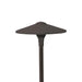 Focus Industries AL05LEDP 10" Aluminum 4W LED China Hat Area Light, 12V - Bronze Texture