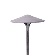 Focus Industries AL05LEDP 10" Aluminum 4W LED China Hat Area Light, 12V - Chrome Powder