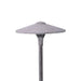Focus Industries AL05LEDP 10" Aluminum 4W LED China Hat Area Light, 12V - Chrome Powder