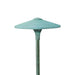 Focus Industries AL05LEDP 10" Aluminum 4W LED China Hat Area Light, 12V - Rubbed Verde