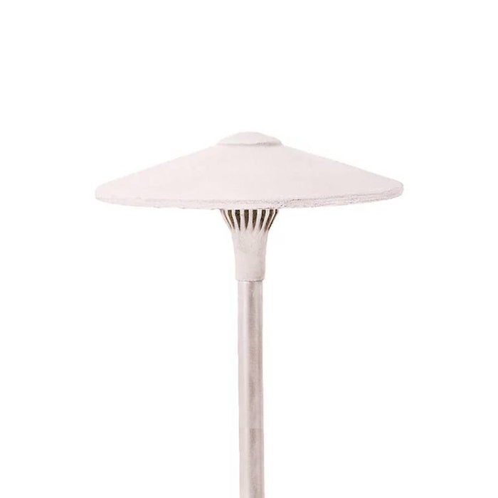 Focus Industries AL05LEDP 10" Aluminum 4W LED China Hat Area Light, 12V - Stucco