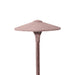 Focus Industries AL05LEDP 10" Aluminum 4W LED China Hat Area Light, 12V - Weathered Brown