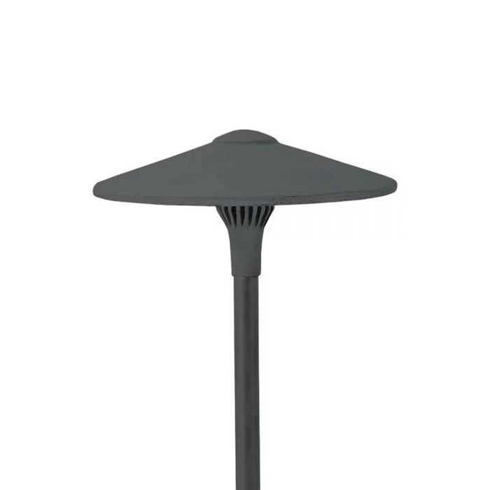 Focus Industries AL05LEDP 10" Aluminum 4W LED China Hat Area Light, 12V - Weathered Iron