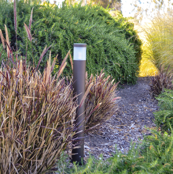 Focus Industries AL08LG 1-lt 24" Tall LED Area Light Bollard, Deck Mount
