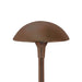 Focus Industries AL12LEDP 8" LED Mushroom Area Light - Brass Acid Rust