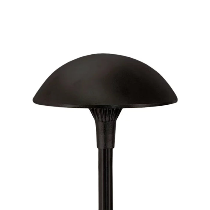 Focus Industries AL12LEDP 8" LED Mushroom Area Light - Black Acid Treatment