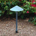 Focus Industries AL15LEDP 8" LED Tiki Area Light - Brass Acid Verde