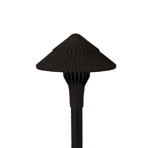 Focus Industries AL15SMLEDP 6" LED Tiki Area Light - Black Acid Treatment