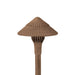 Focus Industries AL15SMLEDP 6" LED Tiki Area Light - Brass Acid Rust