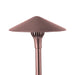 Focus Industries AL17LEDP 8" LED China Hat Area Light - Weathered Brown