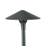 Focus Industries AL17LEDP 8" LED China Hat Area Light - Weathered Iron