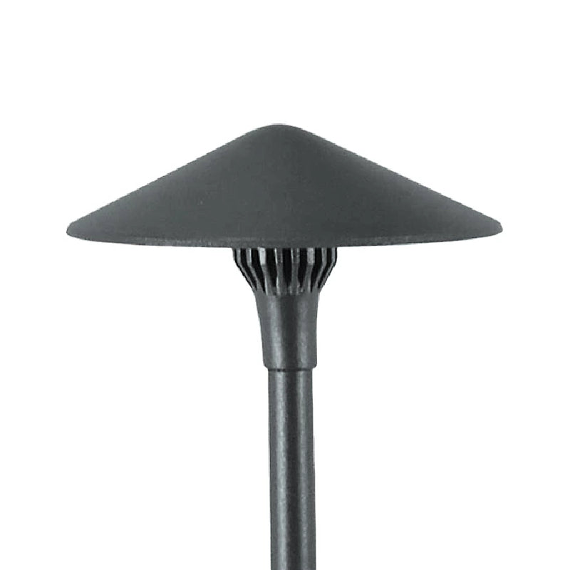 Focus Industries AL17LEDP 8" LED China Hat Area Light - Weathered Iron