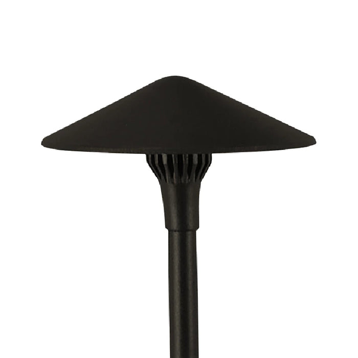 Focus Industries AL17LEDP 8" LED China Hat Area Light - Rust